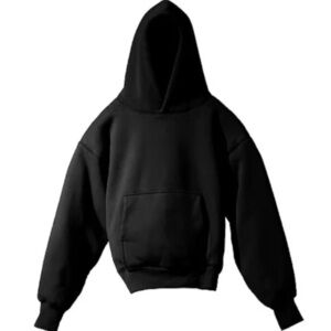 RARE Yeezy x GAP kids sweatshirt chunky hoodie black double layer jacket medium